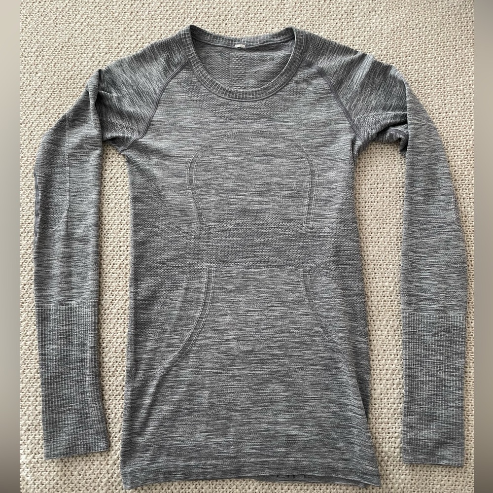 Lululemon Swiftly Tech Long-Sleeve Shirt - Gray